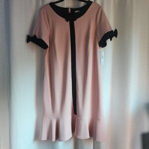 Shelby & Palmer Blush Pink with Bows Dress Size 16